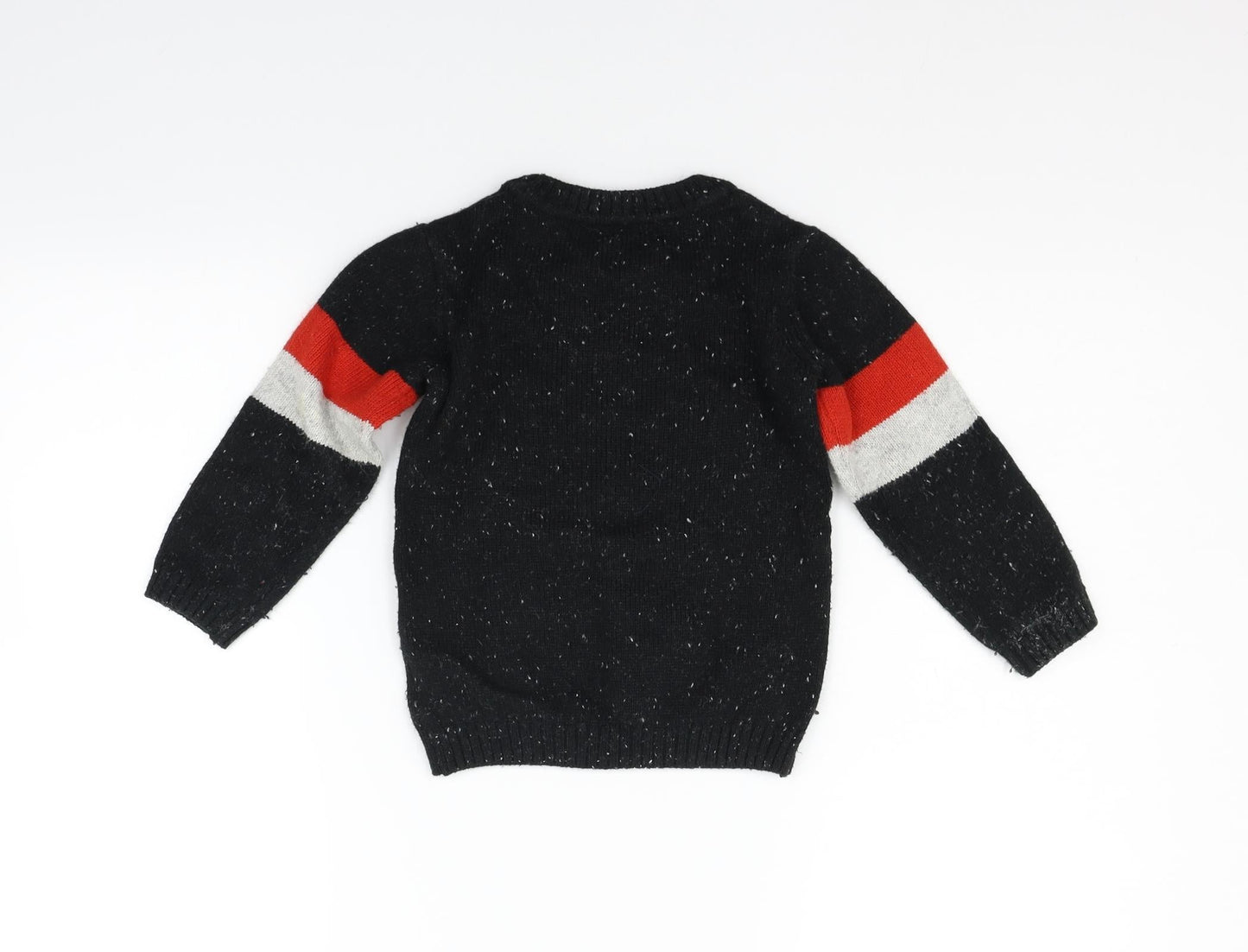 Next  Girls Black   Pullover Jumper Size 3 Years  - christams