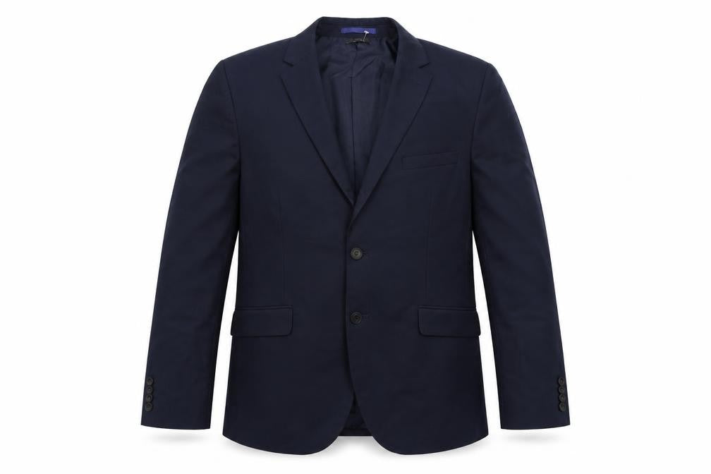 Mens UK Size 42 Marks and Spencer Regular Blue Suit Jacket
