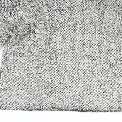 TU Womens Beige Geometric  Pullover Jumper Size 14