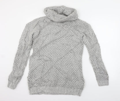 Womens UK Size 8 Marks and Spencer Grey Pullover Jumper