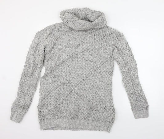 Womens UK Size 8 Marks and Spencer Grey Pullover Jumper