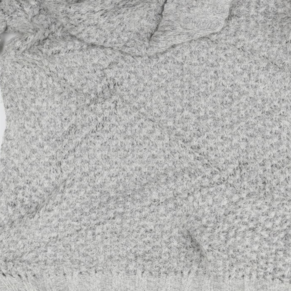 Womens UK Size 8 Marks and Spencer Grey Pullover Jumper