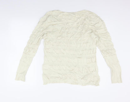 Kaliko Womens Beige   Pullover Jumper Size 18