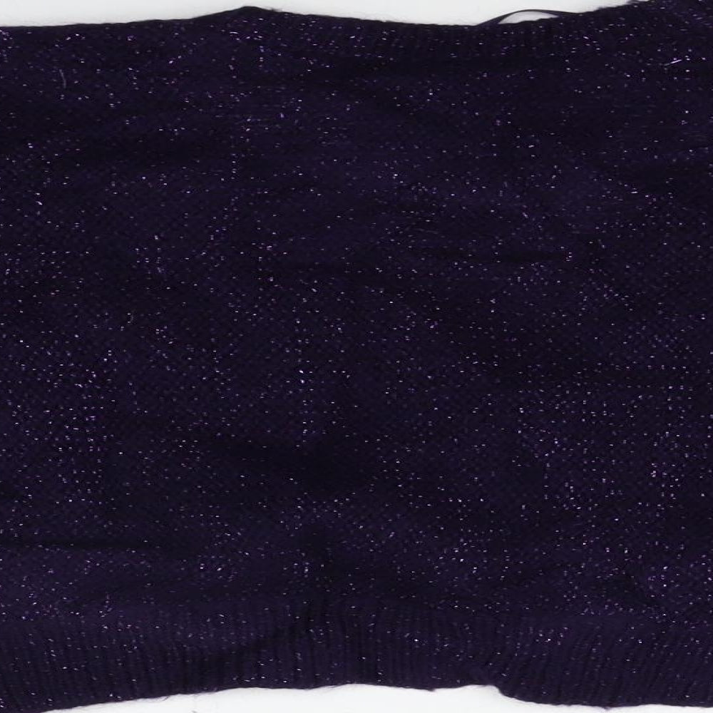 Womens UK Size M H&M Purple Cardigan Jumper