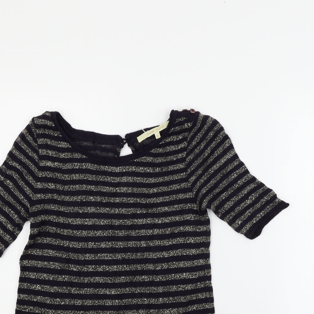 Womens UK Size 8 River Island Blue Pullover Jumper