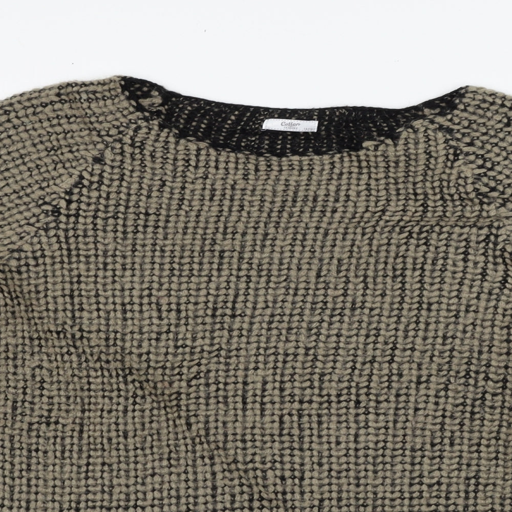 Cotton Traders Womens Grey   Pullover Jumper Size 14