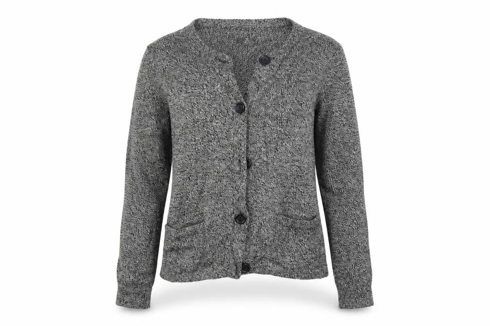 Womens UK Size S Gap Grey Cardigan Jumper