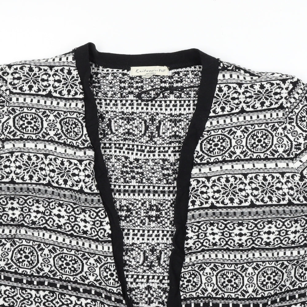 Womens UK Size 14 F&F Grey Cardigan Jumper