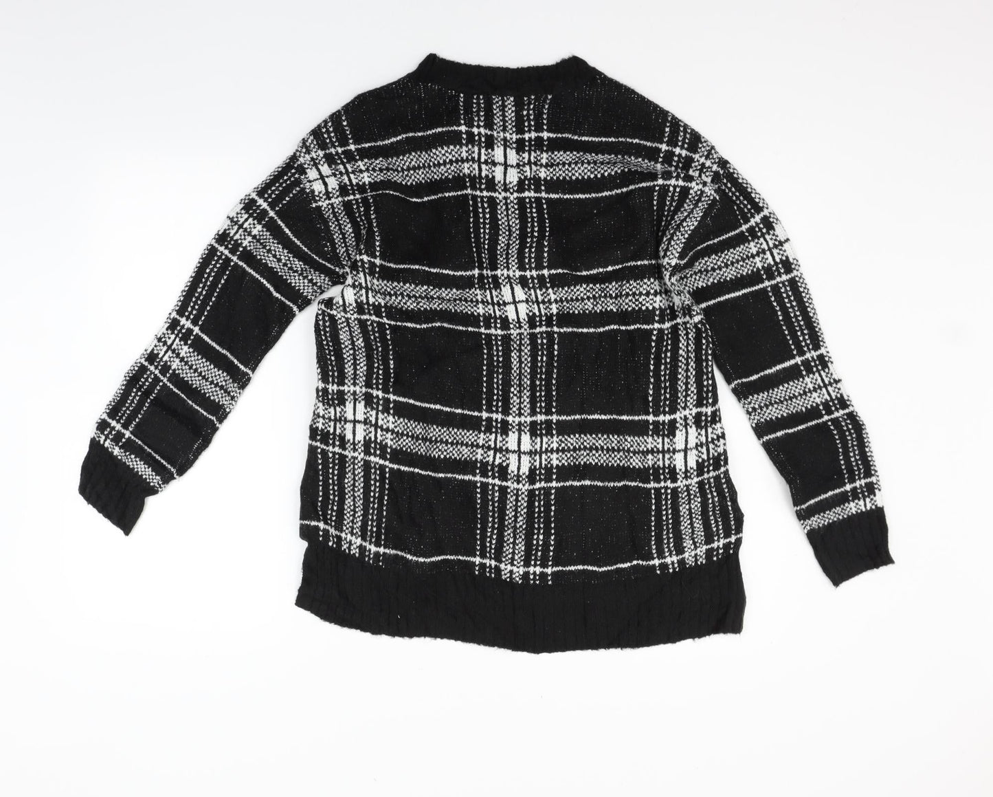Womens UK Size S Marks and Spencer Black Pullover Jumper