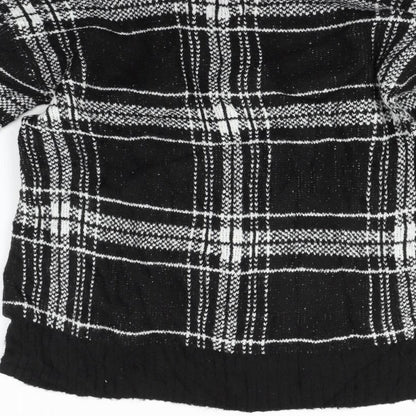 Womens UK Size S Marks and Spencer Black Pullover Jumper