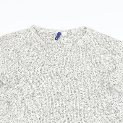 Divided Womens Beige   Pullover Jumper Size M