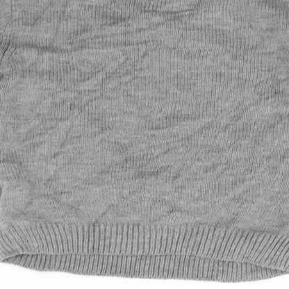 Primark Girls Green   Pullover Jumper Size 5-6 Years  - christams