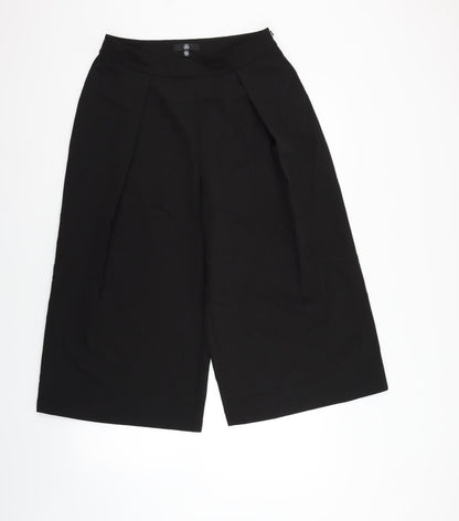 Womens UK Size 12 Missguided Regular Fit  Black Trousers