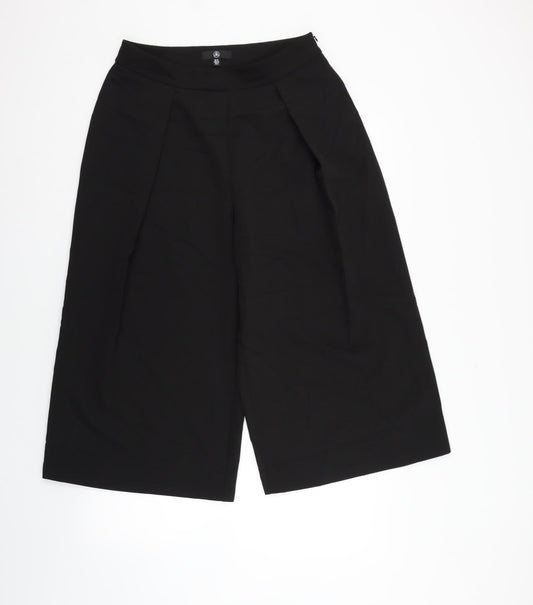 Womens UK Size 12 Missguided Regular Fit  Black Trousers