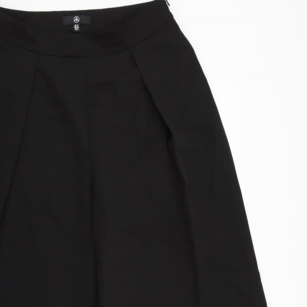 Womens UK Size 12 Missguided Regular Fit  Black Trousers
