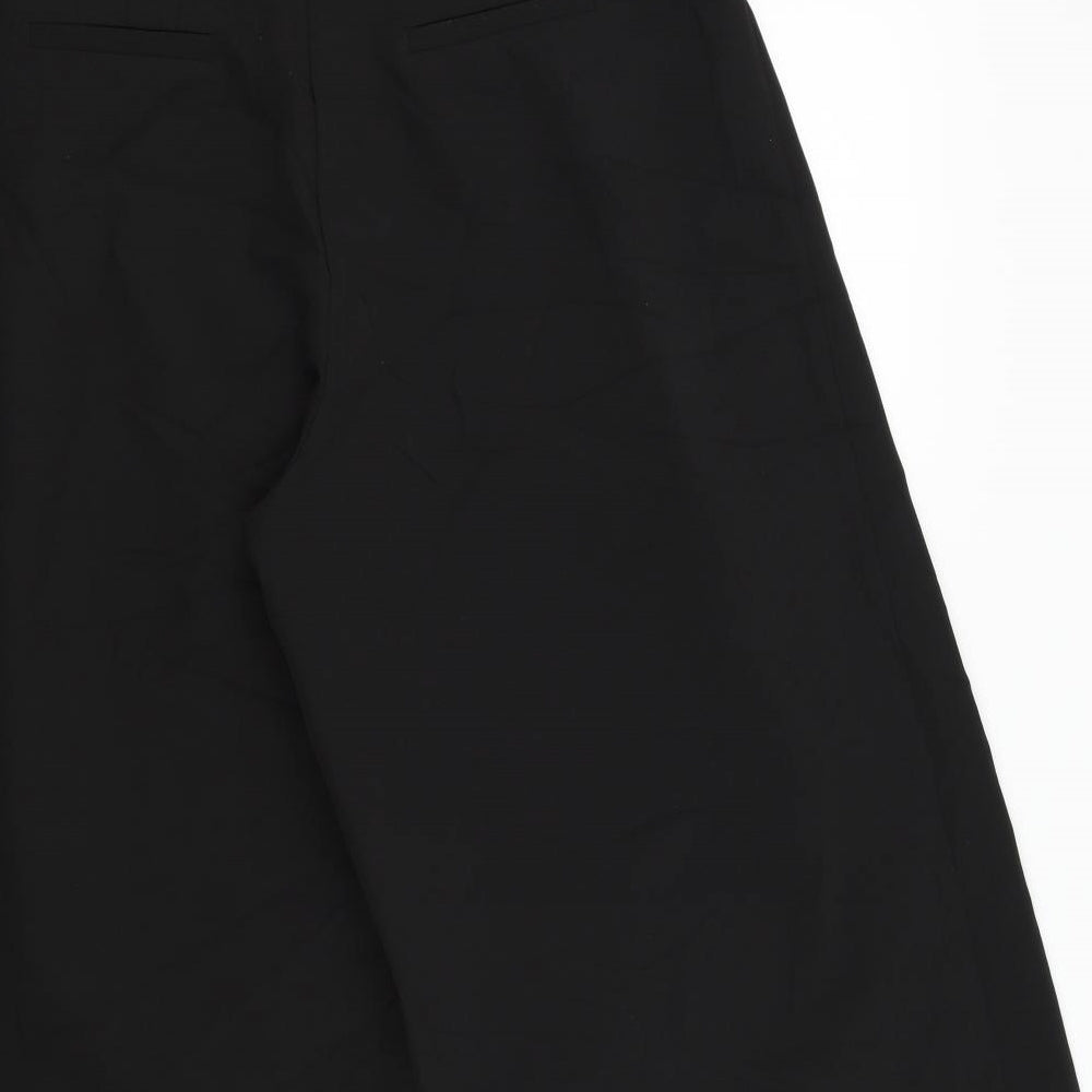 Womens UK Size 12 Missguided Regular Fit  Black Trousers
