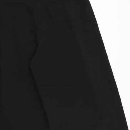 Womens UK Size 12 Missguided Regular Fit  Black Trousers