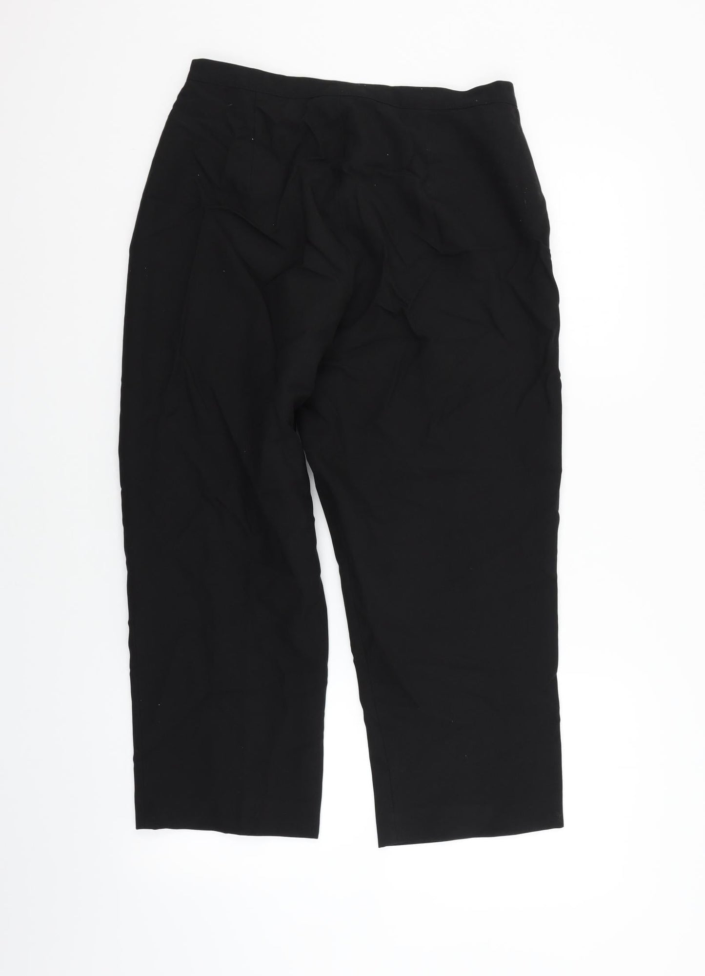Soon Womens Black   Trousers  Size 14 L21 in