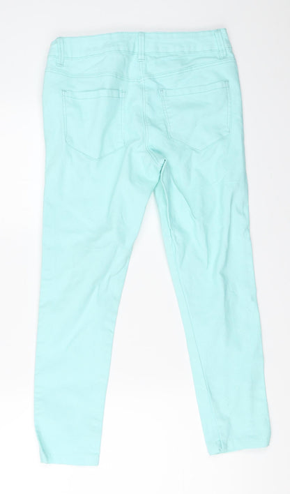 George Womens Blue   Skinny Jeans Size 8 L24 in