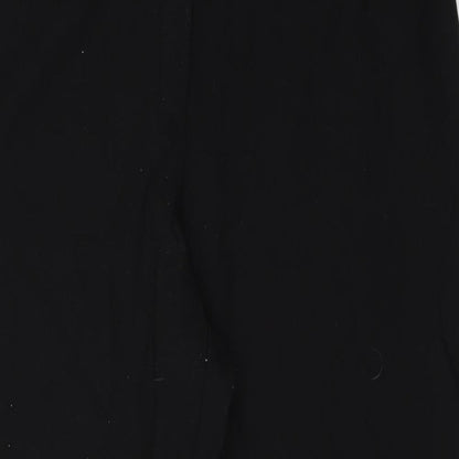 Womens UK Size 10 Marks and Spencer Regular Fit  Black Trousers