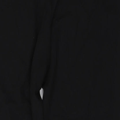 Womens UK Size 10 Marks and Spencer Regular Fit  Black Trousers