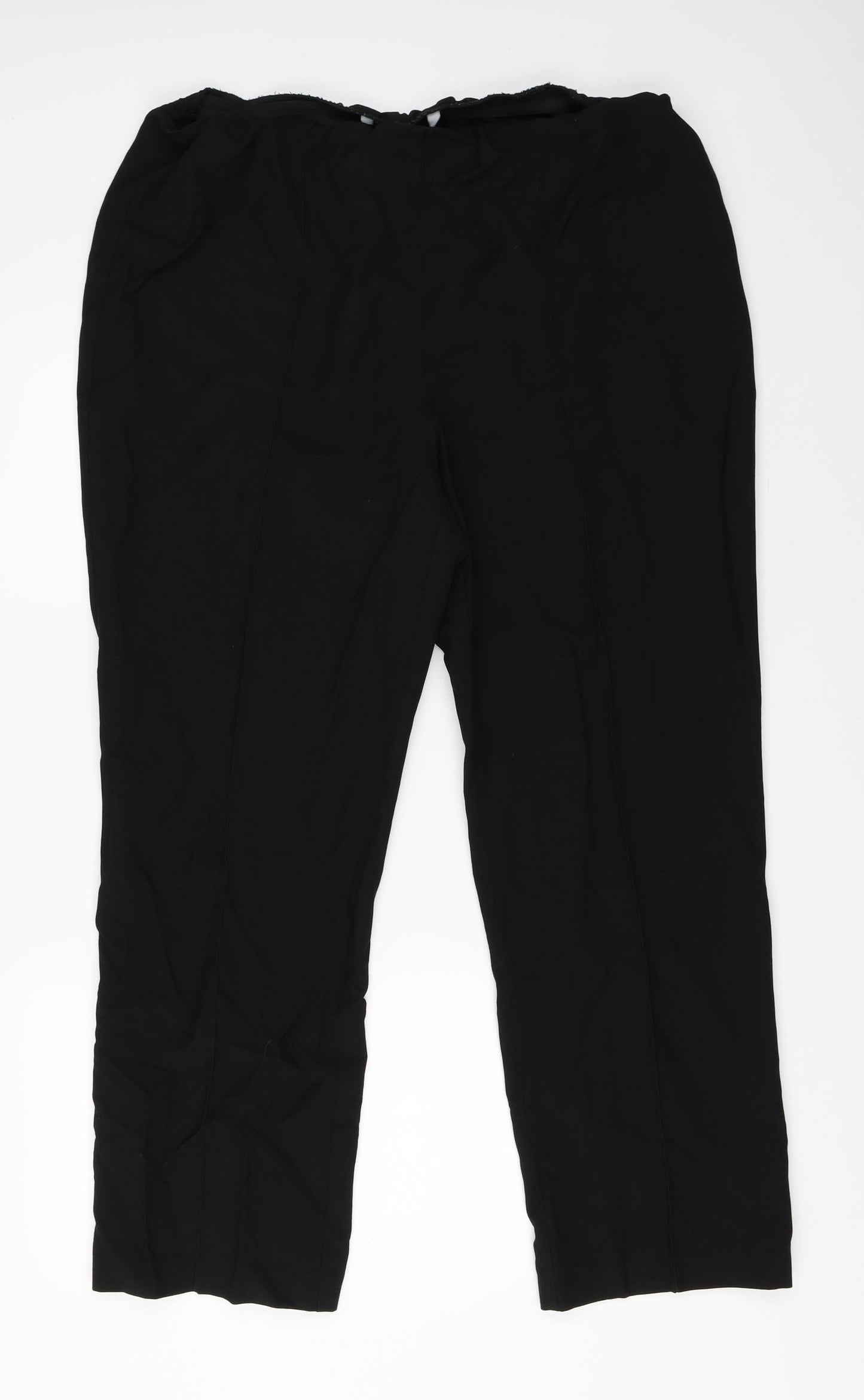 BM Collection Womens Black   Trousers  Size 18 L28.5 in