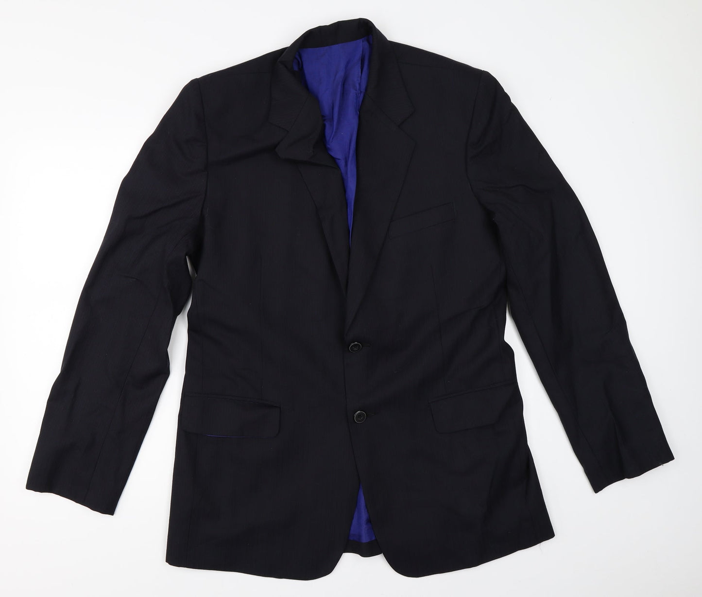 Preworn Mens Black   Jacket Blazer Size 38