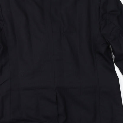 Preworn Mens Black   Jacket Blazer Size 38