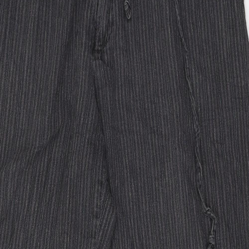 Womens UK Size 33 in Marks and Spencer Regular Fit  Grey Trousers