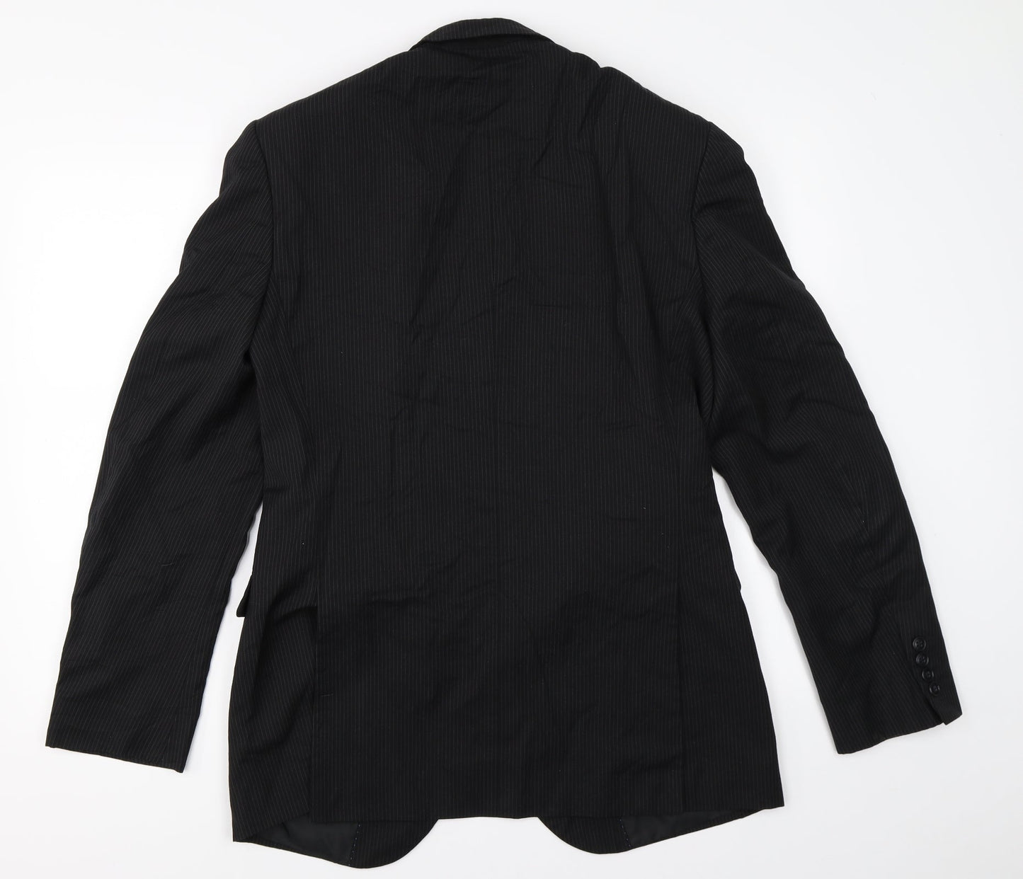 Mens UK Size 38 Marks and Spencer Regular Black Suit Jacket