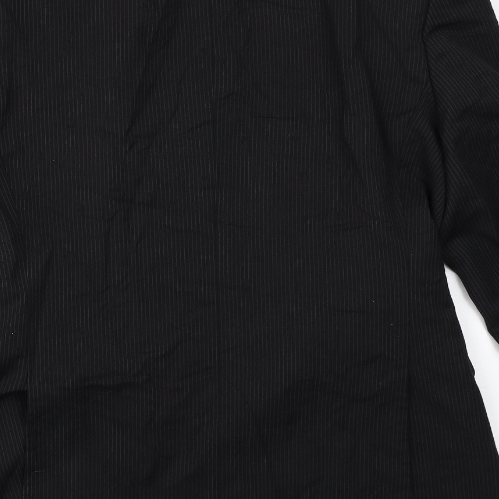 Mens UK Size 38 Marks and Spencer Regular Black Suit Jacket