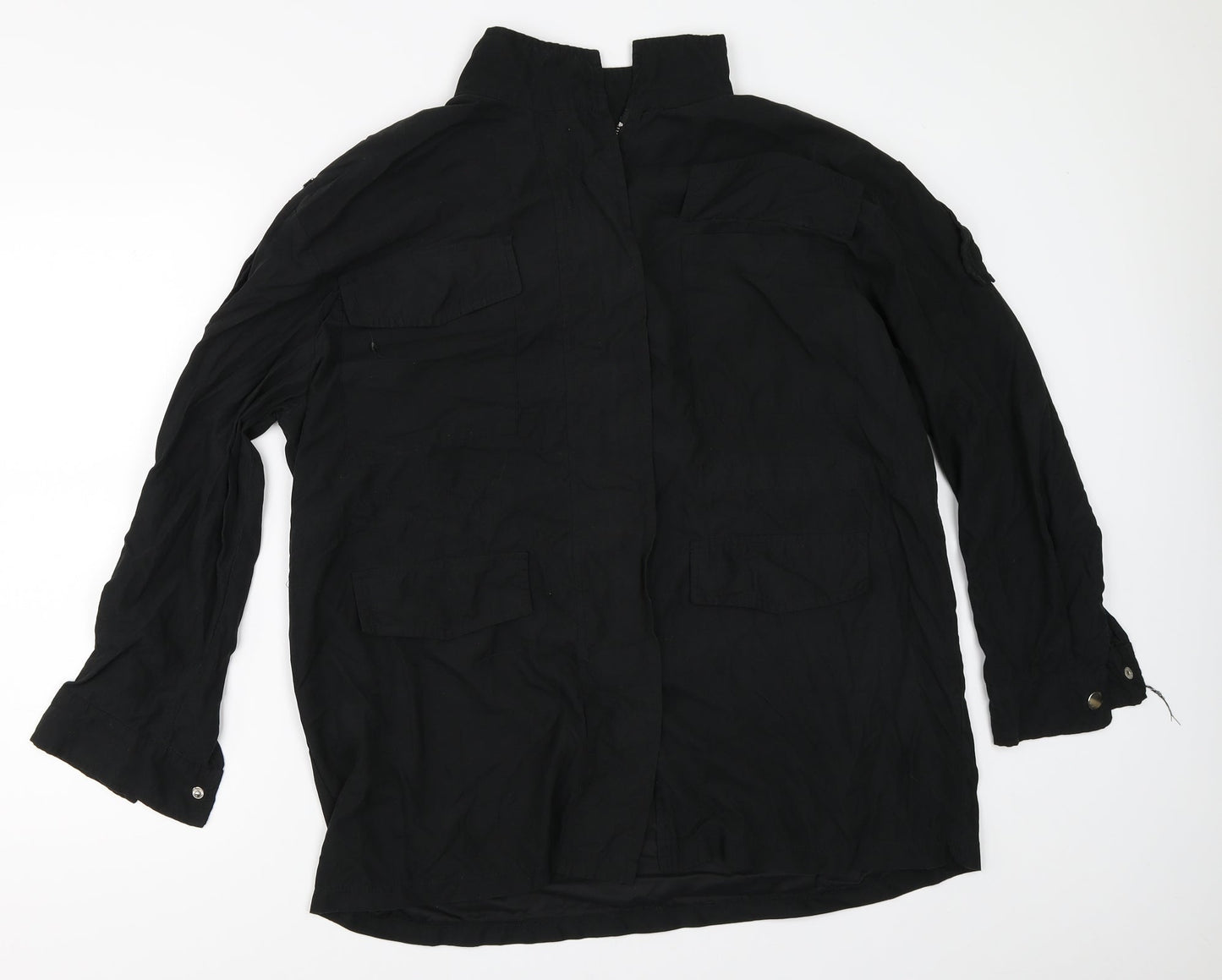 Womens UK Size M Boohoo Black Jacket