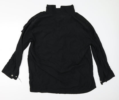 Womens UK Size M Boohoo Black Jacket