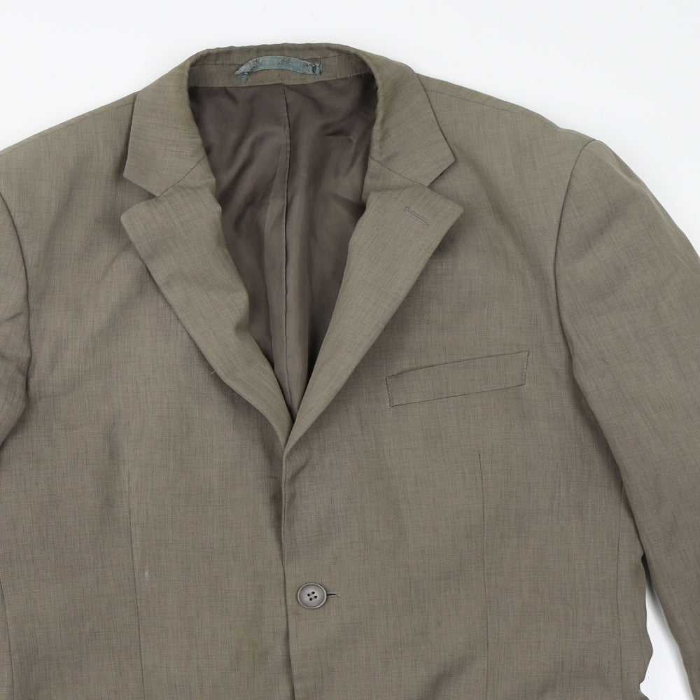 Mens UK Size 38 Taylor & Wright Regular Beige Suit Jacket