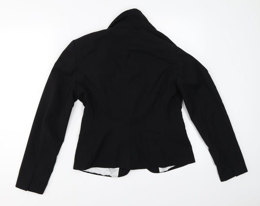 Womens UK Size 38 H&M Black Jacket