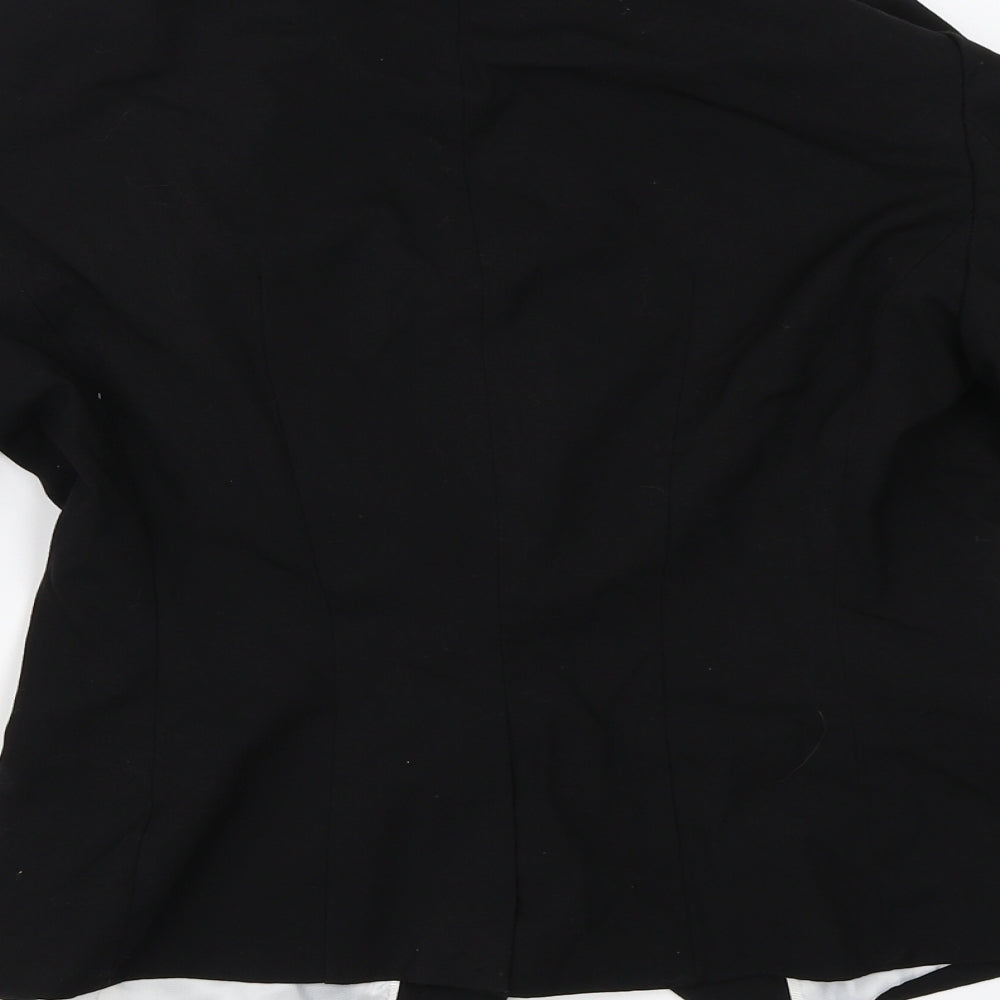 Womens UK Size 38 H&M Black Jacket