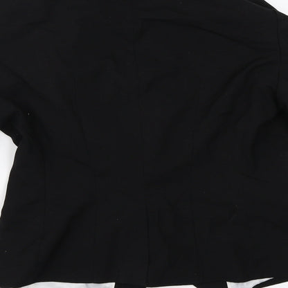 Womens UK Size 38 H&M Black Jacket