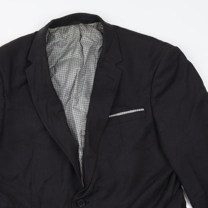 F&F Mens Grey   Jacket Blazer Size 40