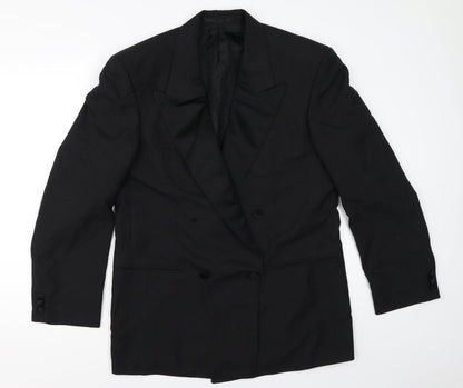 Mens UK Size 38 Marks and Spencer Regular Black Suit Jacket