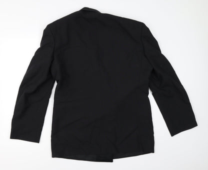 Mens UK Size 38 Marks and Spencer Regular Black Suit Jacket
