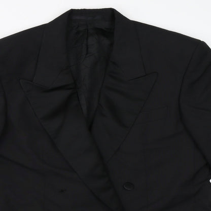 Mens UK Size 38 Marks and Spencer Regular Black Suit Jacket