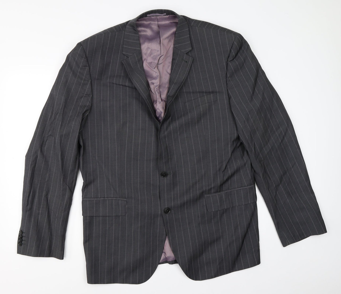 Mens UK Size 44 NEXT Regular Grey Suit Jacket