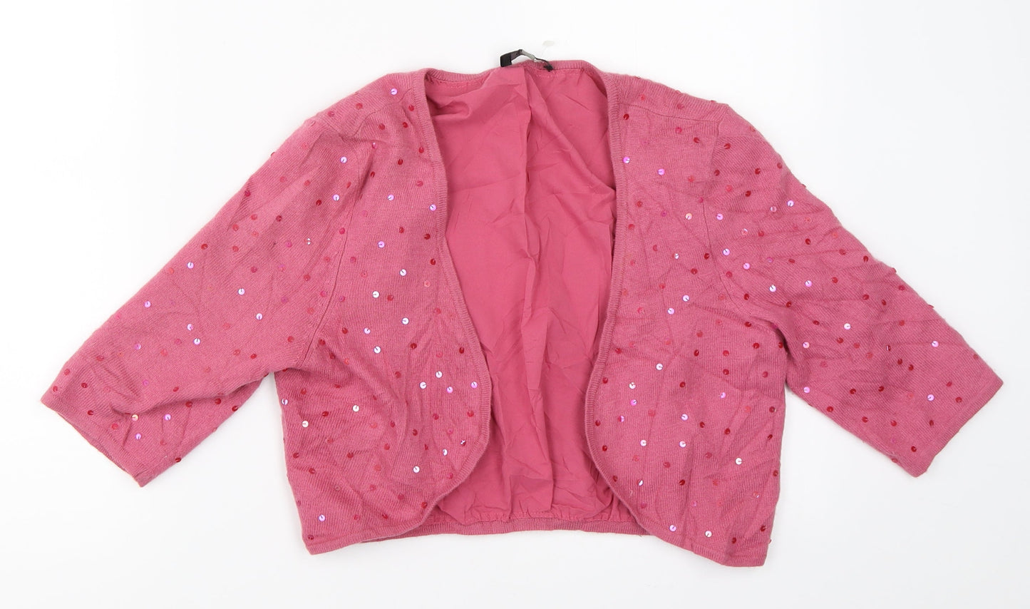 Womens UK Size 10 Coast Pink Cardigan Jumper