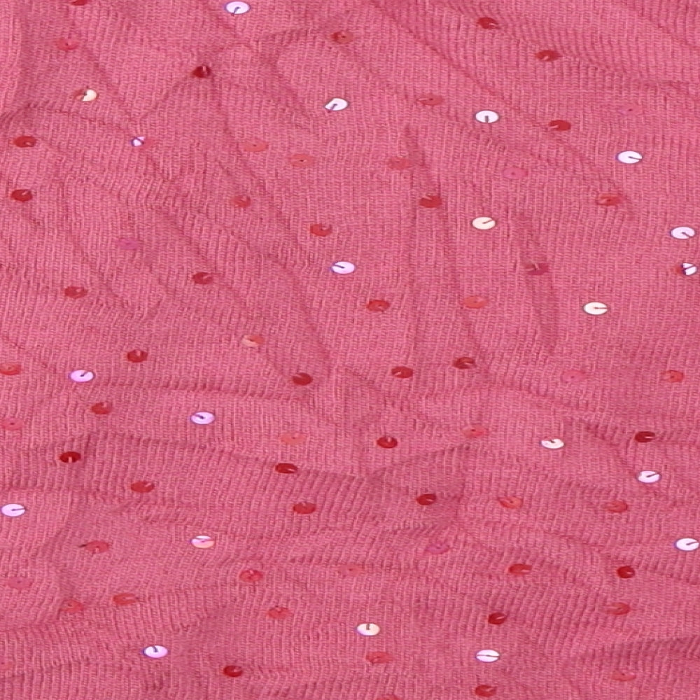 Womens UK Size 10 Coast Pink Cardigan Jumper