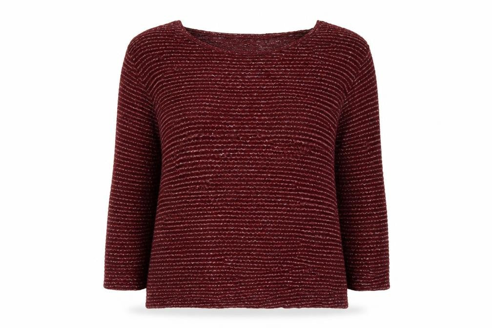 Womens UK Size 10 Topshop Red Pullover Jumper