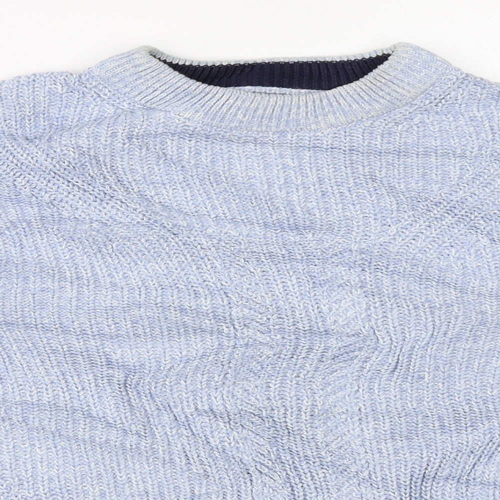 Womens UK Size M Marks and Spencer Blue Pullover Jumper