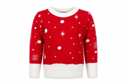 Preworn Boys Red   Pullover Jumper Size 3-4 Years