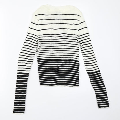 Womens UK Size M Topshop Ivory Pullover Jumper