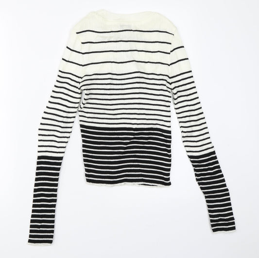 Womens UK Size M Topshop Ivory Pullover Jumper