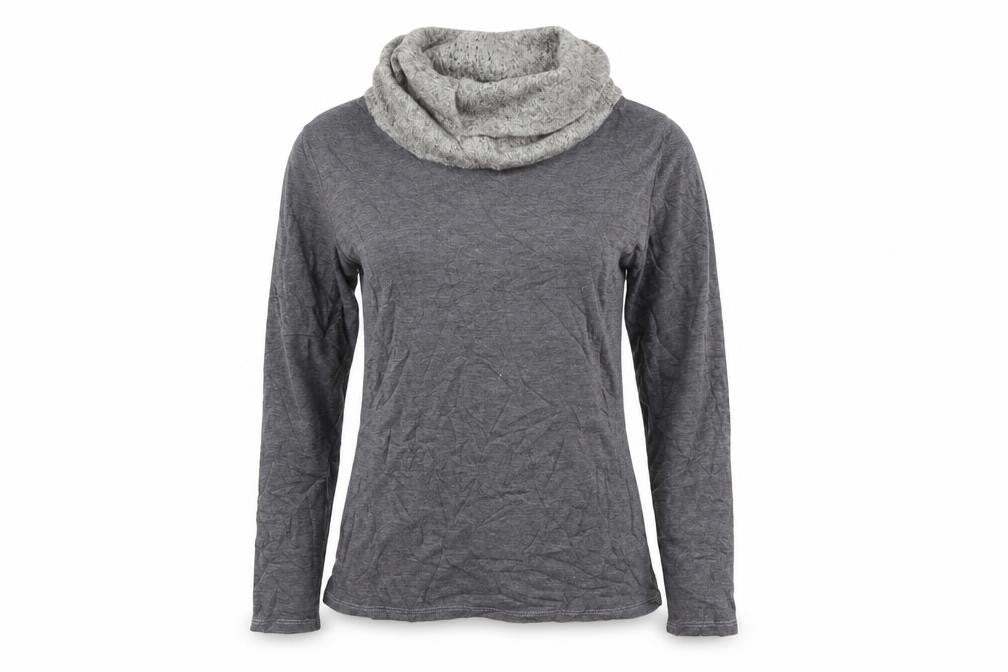 Womens UK Size S Preworn Grey Pullover Jumper